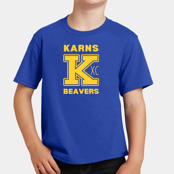Karns  Beavers Printed - Youth Fan Favorite Tee Thumbnail
