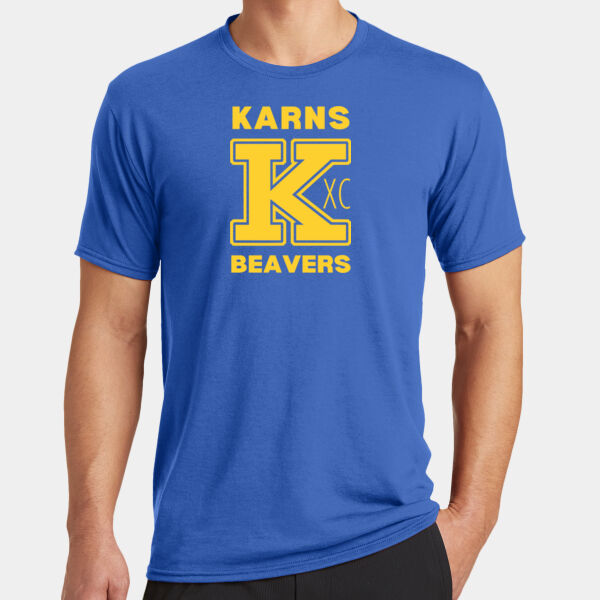 Karns  Beavers Printed - Performance Blend Tee Thumbnail