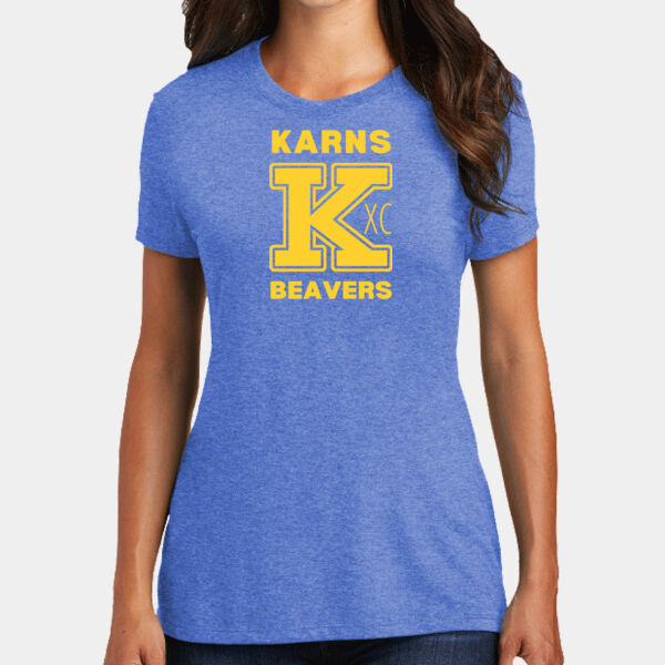 Karns  Beavers Printed - Women's Perfect Tri ® Tee Thumbnail