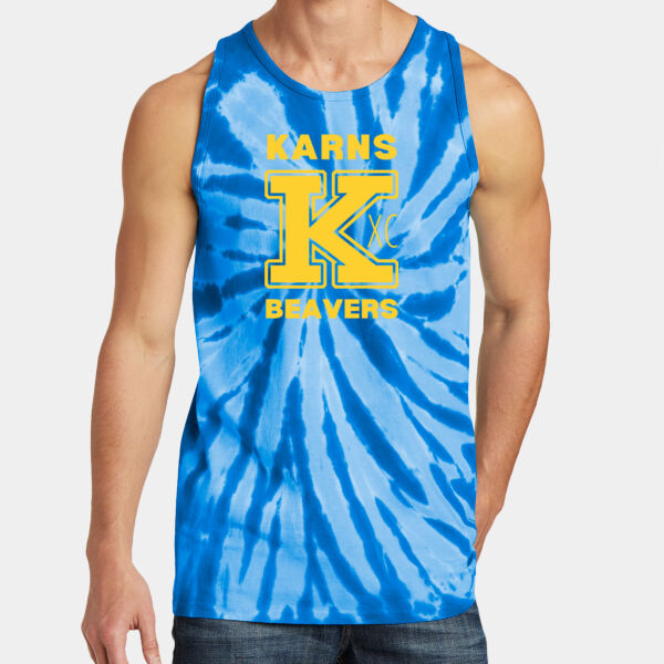 Karns  Beavers Printed - Tie Dye Tank Top Thumbnail