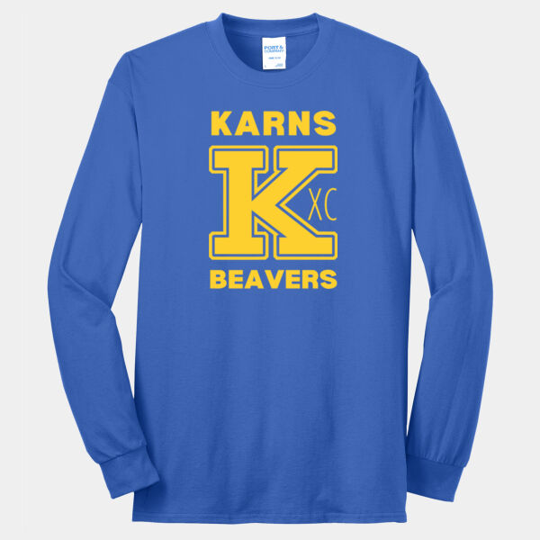 Karns  Beavers Printed - Tall Long Sleeve Core Blend Tee Thumbnail