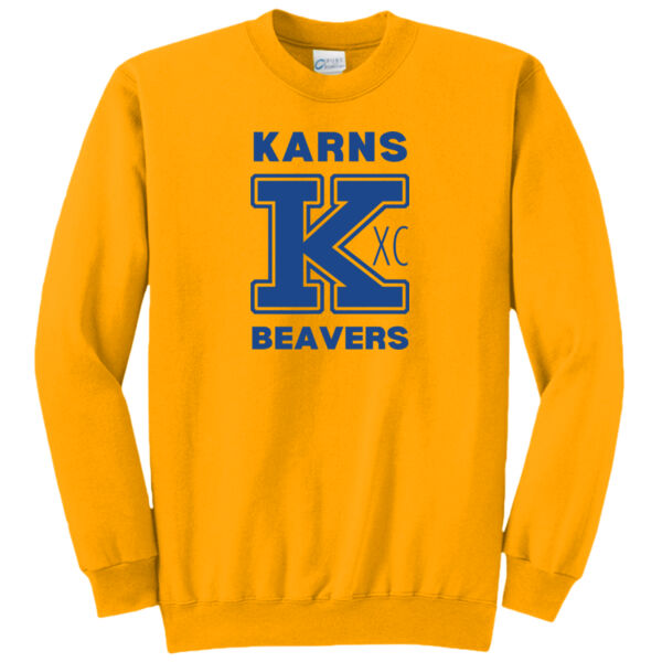 Karns  Beavers Printed - Core Fleece Crewneck Sweatshirt Thumbnail