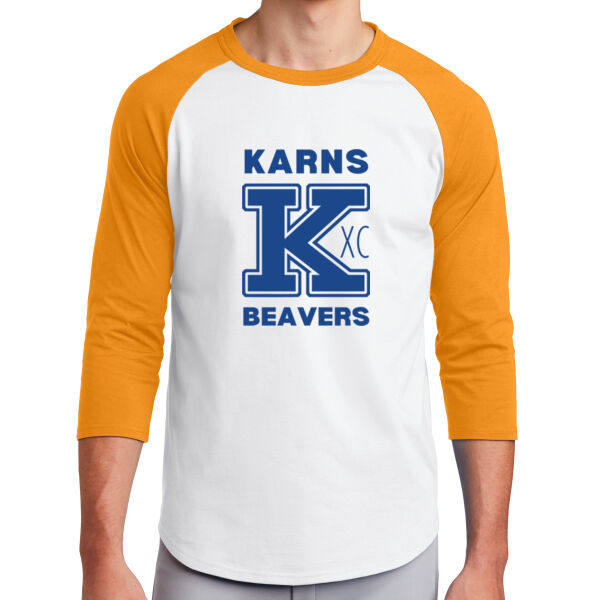 Karns  Beavers Printed - Colorblock Raglan Jersey Thumbnail