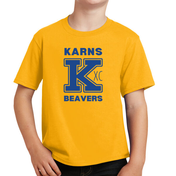 Karns  Beavers Printed - Youth Fan Favorite Tee Thumbnail