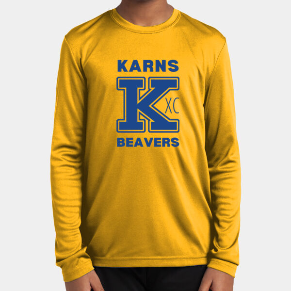 Karns  Beavers Printed - Youth Long Sleeve PosiCharge ® Competitor™ Tee Karns  Beavers Printed - Youth Long Sleeve PosiCharge ® Competitor™ Tee Thumbnail