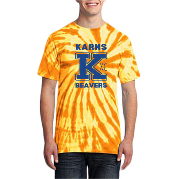 Karns  Beavers Printed - Tie Dye Tee Thumbnail