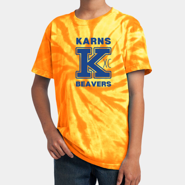 Karns  Beavers Printed - Youth Tie Dye Tee Karns  Beavers Printed - Youth Tie Dye Tee Thumbnail