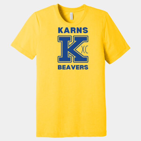 Karns  Beavers Printed - Unisex Triblend Short Sleeve Tee Karns  Beavers Printed - Unisex Triblend Short Sleeve Tee Thumbnail