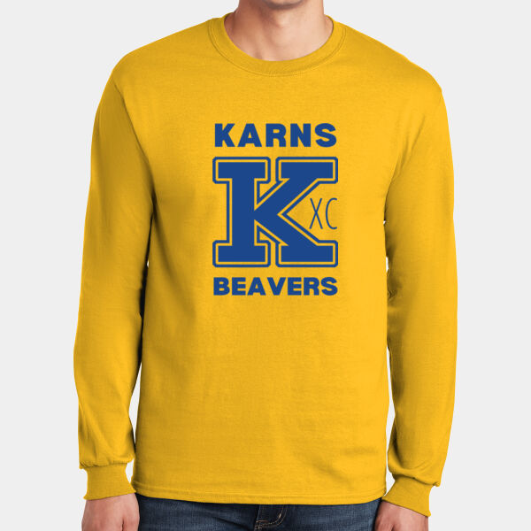 Karns  Beavers Printed - Ultra Cotton ® 100% Cotton Long Sleeve T Shirt Karns  Beavers Printed - Ultra Cotton ® 100% Cotton Long Sleeve T Shirt Thumbnail