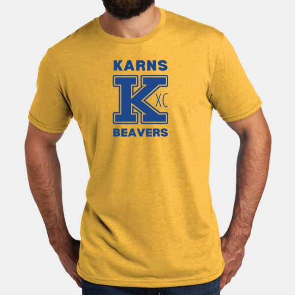 Karns  Beavers Printed - Unisex Tri Blend Tee Karns  Beavers Printed - Unisex Tri Blend Tee Thumbnail
