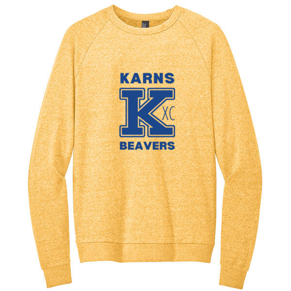 Karns  Beavers Printed - Perfect Tri ® Fleece Crewneck Sweatshirt Thumbnail