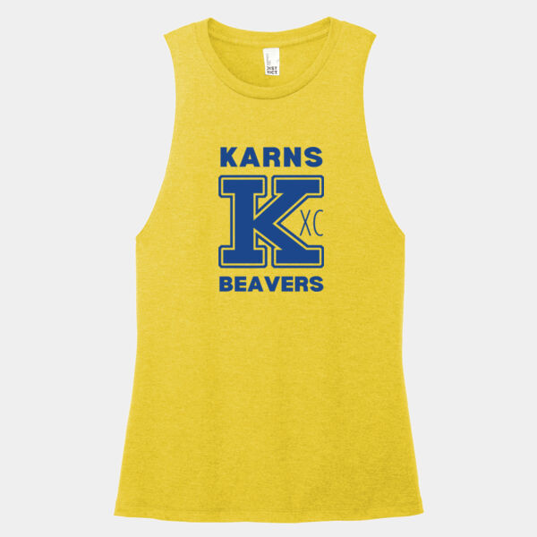 Karns  Beavers Printed - Women's Perfect Tri ® Muscle Tank Karns  Beavers Printed - Women's Perfect Tri ® Muscle Tank Thumbnail