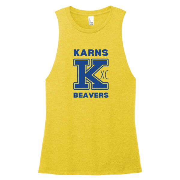 Karns  Beavers Printed - Women's Perfect Tri ® Muscle Tank Thumbnail
