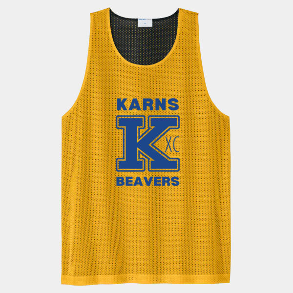 Karns  Beavers Printed - PosiCharge ® Reversible Mesh Tank Karns  Beavers Printed - PosiCharge ® Reversible Mesh Tank Thumbnail