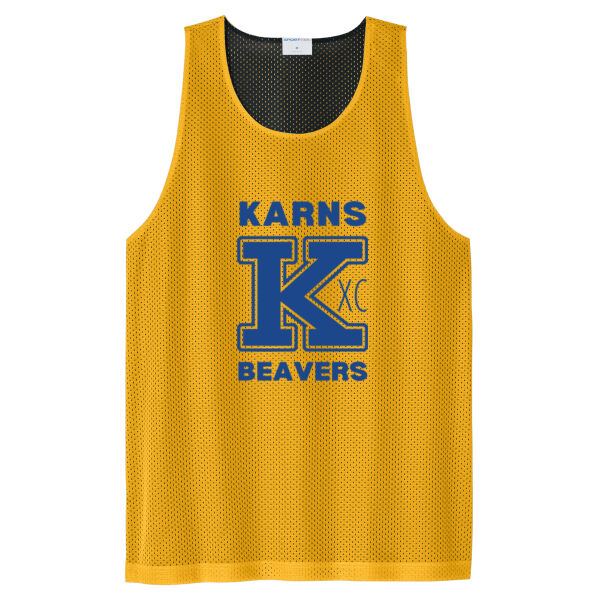 Karns  Beavers Printed - PosiCharge ® Reversible Mesh Tank Thumbnail
