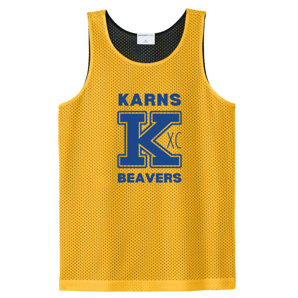 Karns  Beavers Printed - Youth PosiCharge ® Reversible Mesh Tank Thumbnail
