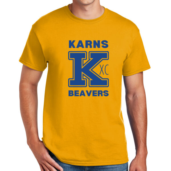 Karns  Beavers Printed - DryBlend ® 50 Cotton/50 Poly T Shirt Thumbnail