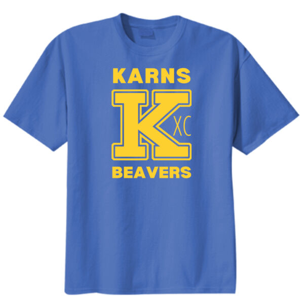 Karns  Beavers Printed - Youth Core Cotton Tee Thumbnail