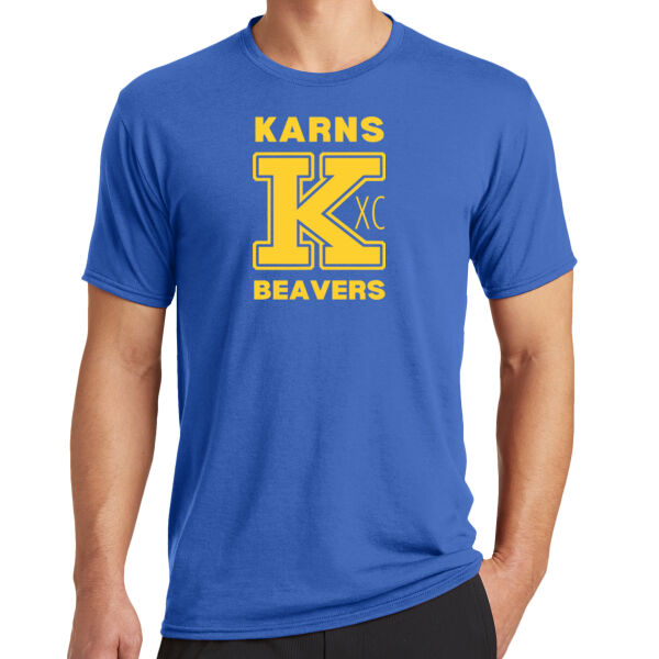 Karns  Beavers Printed - Performance Blend Tee Thumbnail
