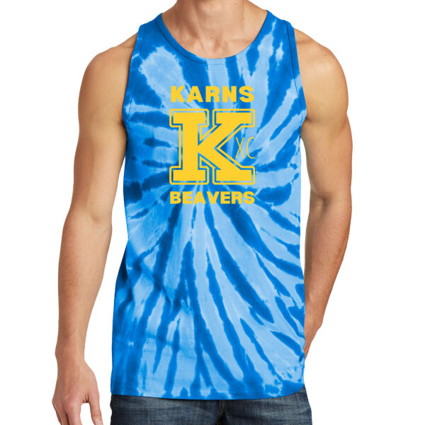 Karns  Beavers Printed - Tie Dye Tank Top Thumbnail