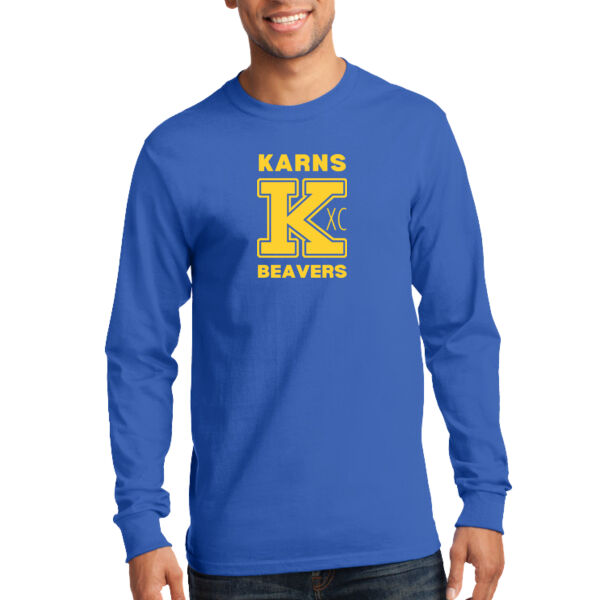 Karns  Beavers Printed - Long Sleeve Essential Tee Thumbnail