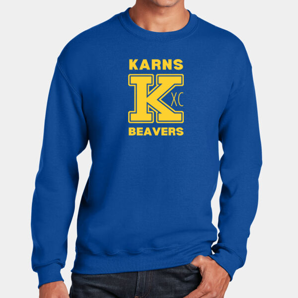 Karns  Beavers Printed - Heavy Blend Crewneck Sweatshirt Thumbnail