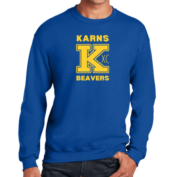 Karns  Beavers Printed - Heavy Blend Crewneck Sweatshirt Thumbnail
