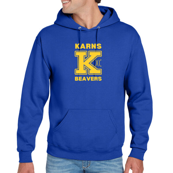 Karns  Beavers Printed - NuBlend ® Pullover Hooded Sweatshirt Thumbnail