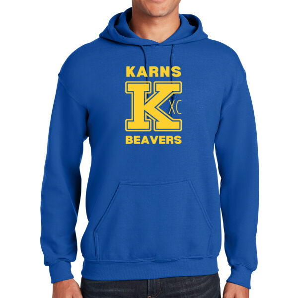 Karns  Beavers Printed - Heavy Blend  Hooded Sweatshirt Thumbnail