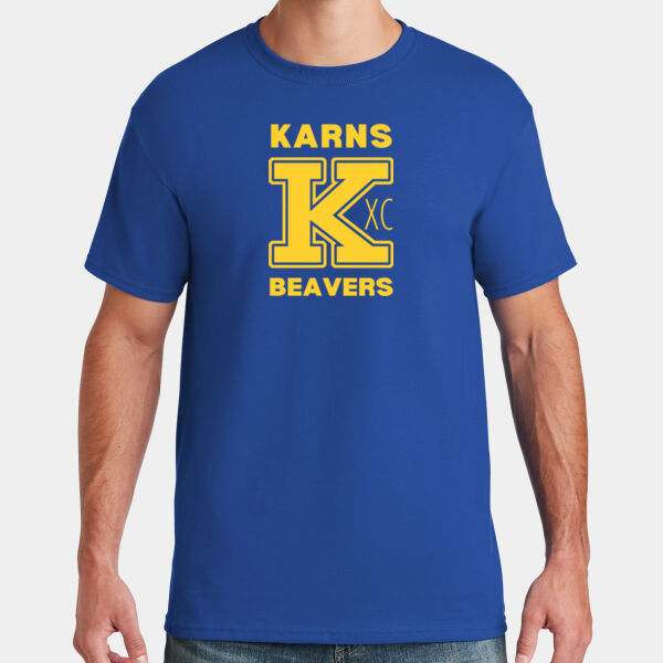 Karns  Beavers Printed - Dri Power ® 50/50 Cotton/Poly T Shirt Thumbnail