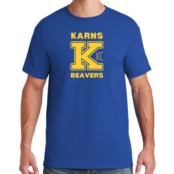 Karns  Beavers Printed - Dri Power ® 50/50 Cotton/Poly T Shirt Thumbnail