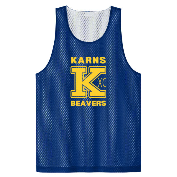 Karns  Beavers Printed - PosiCharge ® Reversible Mesh Tank Thumbnail