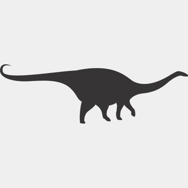 Brachiosaurus Dinosaur Silhouette 1 Thumbnail