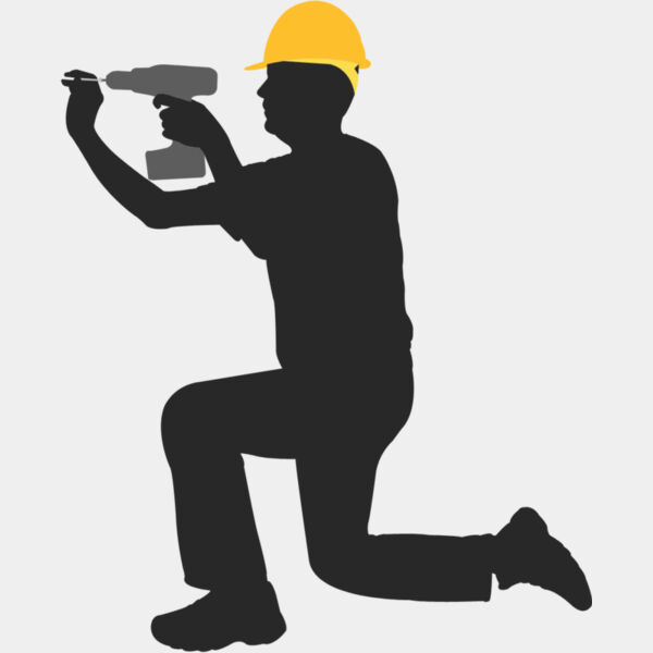 Construction Worker Silhouette 15 Thumbnail