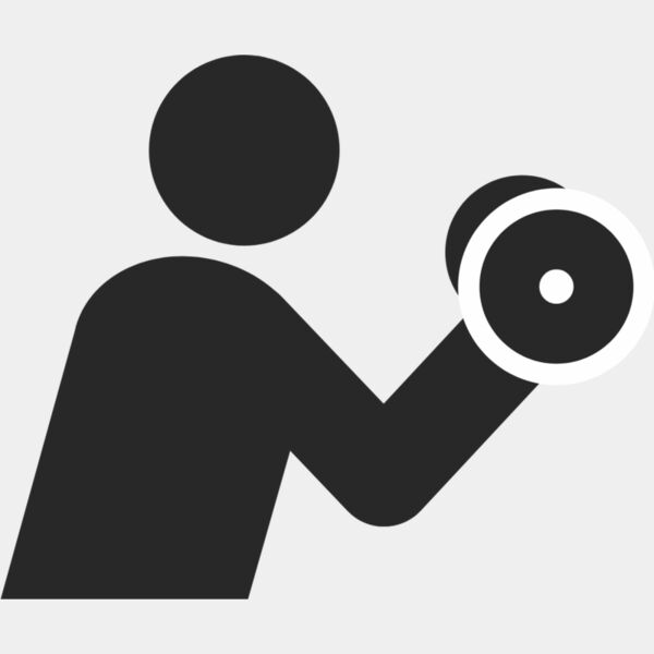 Exercise Weight Lifting Silhouette 2 Thumbnail