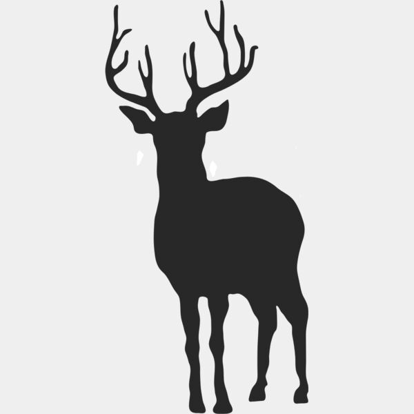 Deer Buck Silhouette 5 Thumbnail