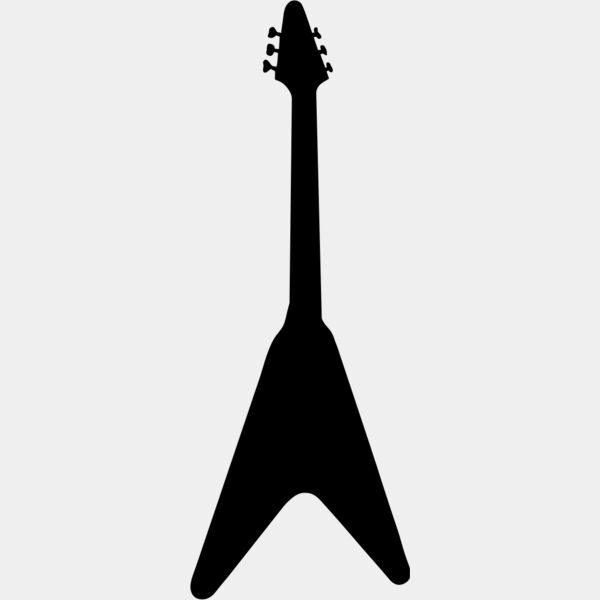 Electric Guitar Silhouette 10 Thumbnail