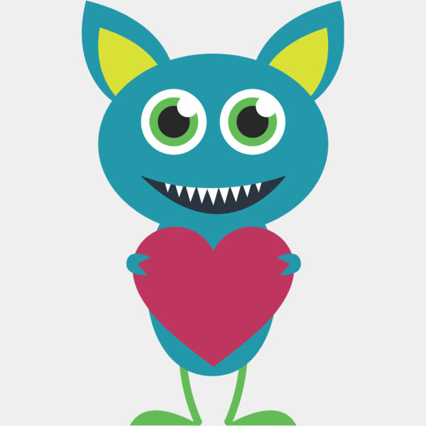 Cute Monster Heart 1 Thumbnail