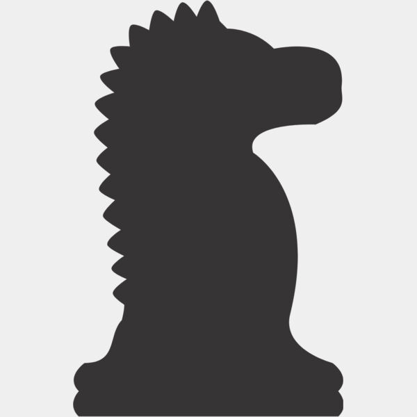 Knight Chess Piece Silhouette 1 Thumbnail