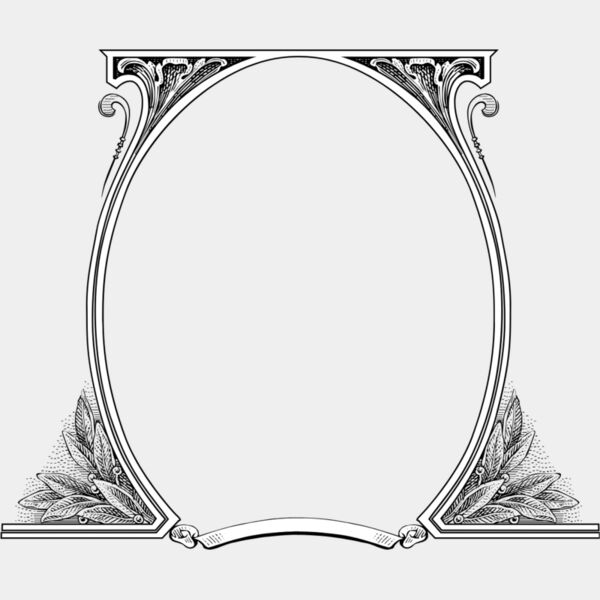 Dollar Bill Floral Frame 1 Thumbnail