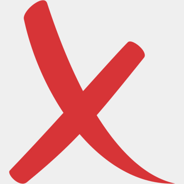 Red Wrong X Checkmark 1 Thumbnail