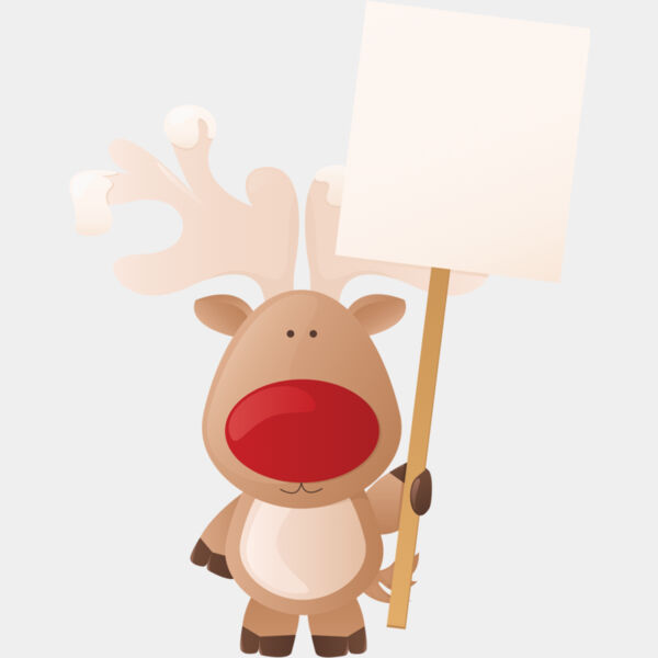 Christmas Reindeer Sign 2 Thumbnail
