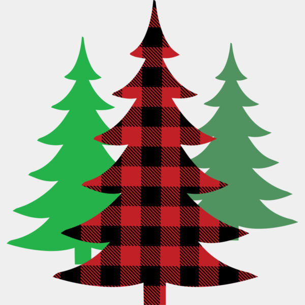 Christmas Tree Forest Plaid 1 Thumbnail