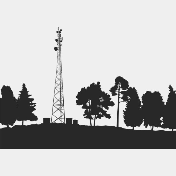 Trees Forest Phone Tower 1 Thumbnail