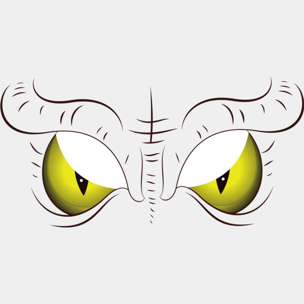 Cartoon Tiger Cat Eyes 1 Thumbnail