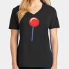 Ladies Core Cotton V-Neck Tee Thumbnail
